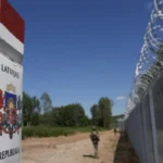 Latvia completes border fence with Russia enhancing security