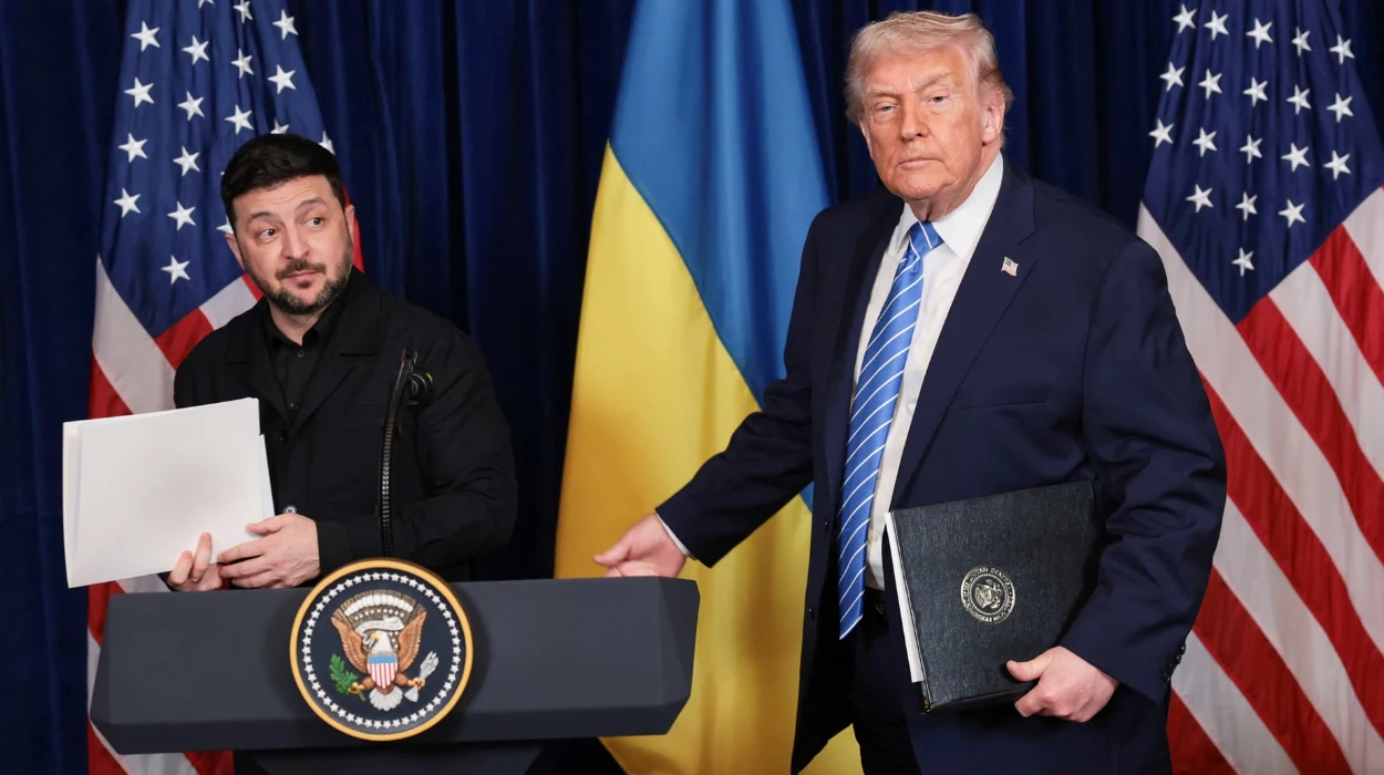 Trump and Zelenskyy Hold High-Stakes Meeting in Florida Amid Ukraine-Russia Peace Push