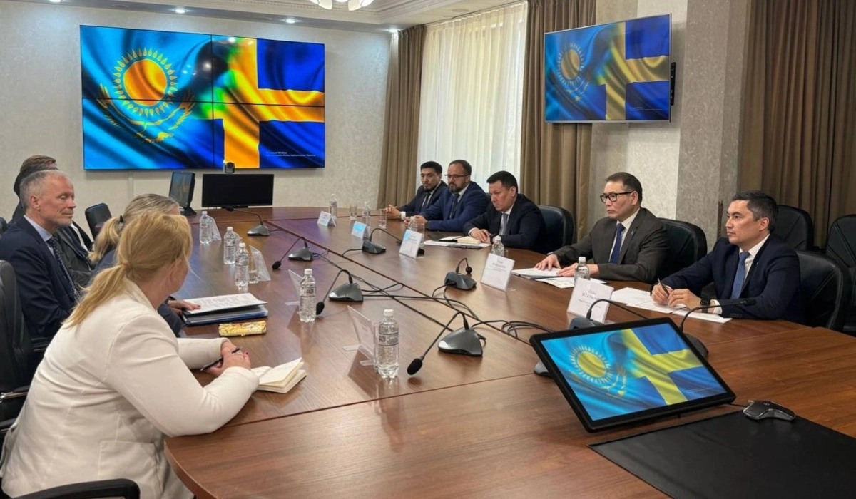 Kazakhstan Seeks Expansion of Non-Commodity Exports to Sweden Market